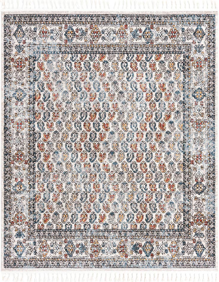 Detail image of 7' 10 x 7' 10 Aramis Square Rug