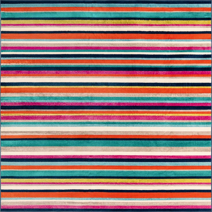 Detail image of 10' x 10' Azalea Square Rug