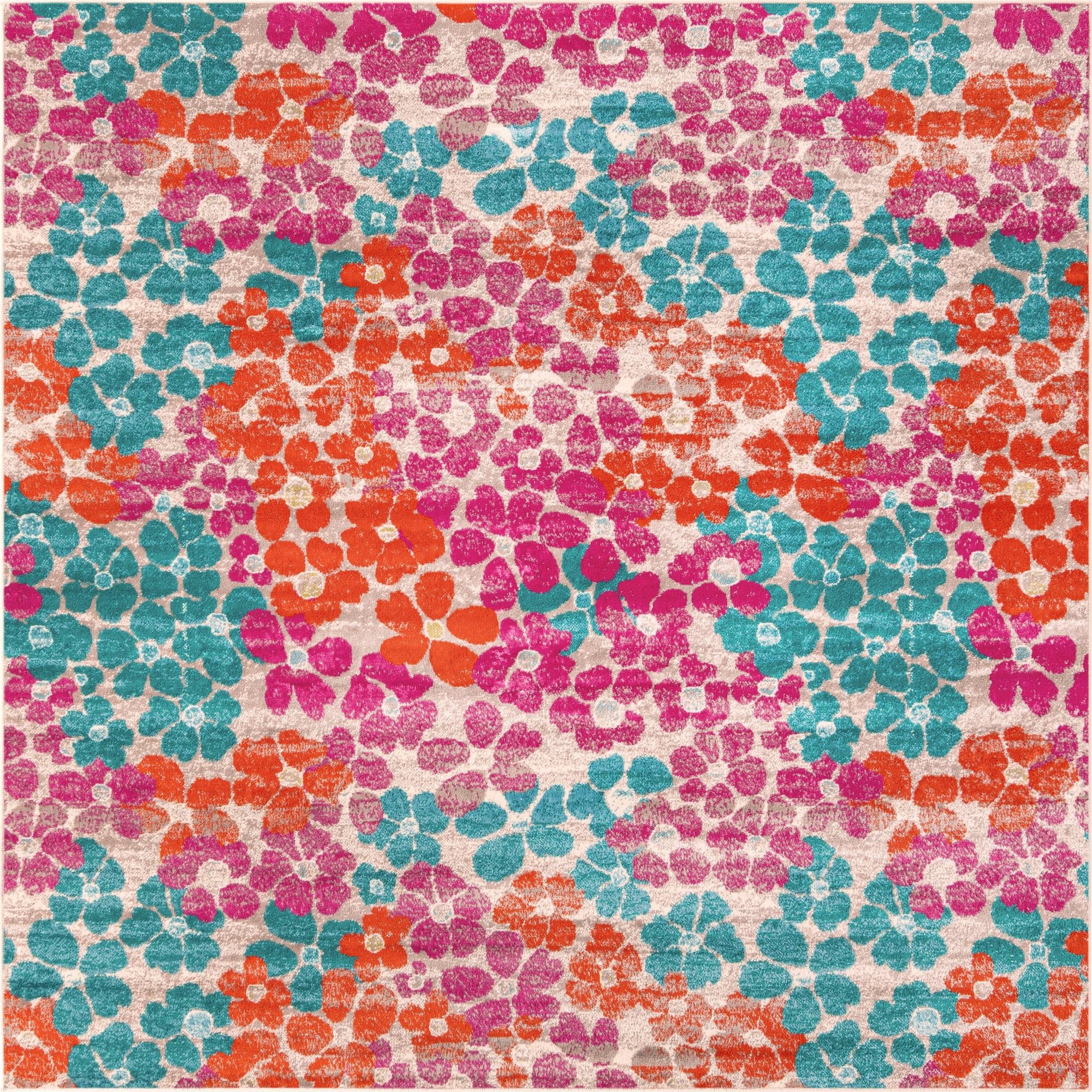 7' 10 x 7' 10 Azalea Square Rug