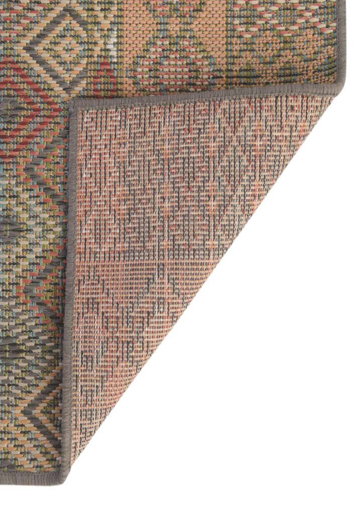 5' 3 x 5' 3 Easy-Clean Baja Indoor / Outdoor Square Rug