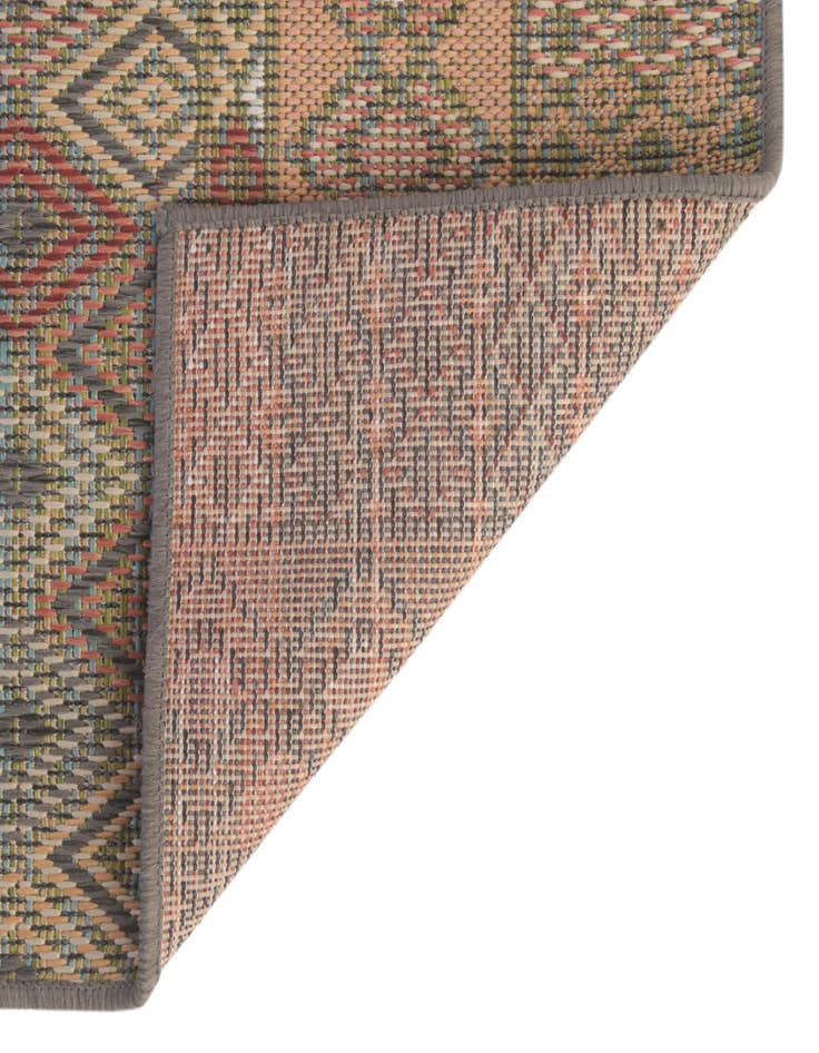 Detail image of 5' 3 x 5' 3 Easy-Clean Baja Indoor / Outdoor Square Rug