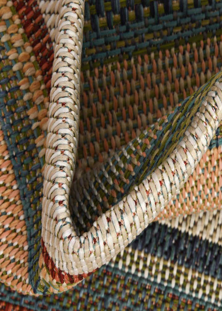 6' x 6' Easy-Clean Baja Indoor / Outdoor Square Rug