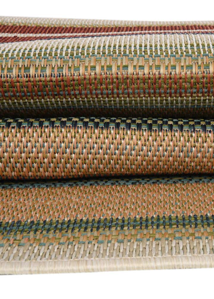 6' x 6' Easy-Clean Baja Indoor / Outdoor Square Rug