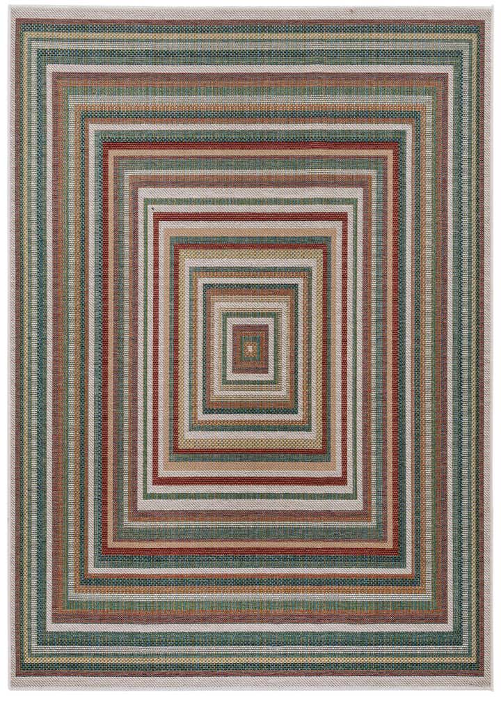 7' 10 x 7' 10 Easy-Clean Baja Indoor / Outdoor Square Rug