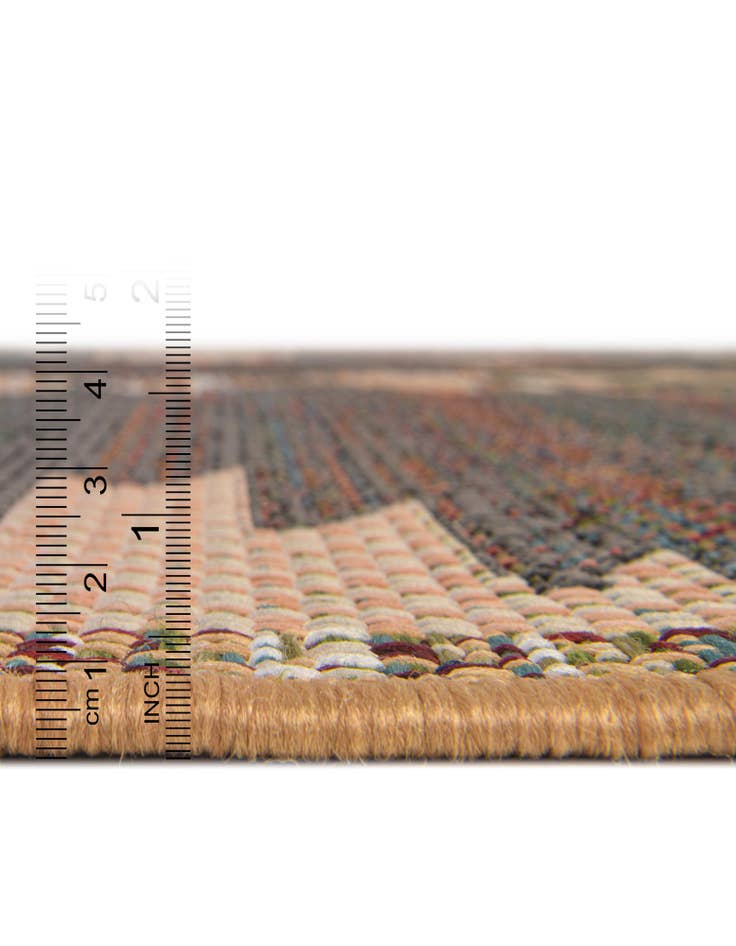 Detail image of 5' 3 x 5' 3 Easy-Clean Baja Indoor / Outdoor Square Rug