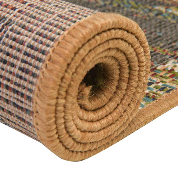 7' 10 x 7' 10 Easy-Clean Baja Indoor / Outdoor Square Rug
