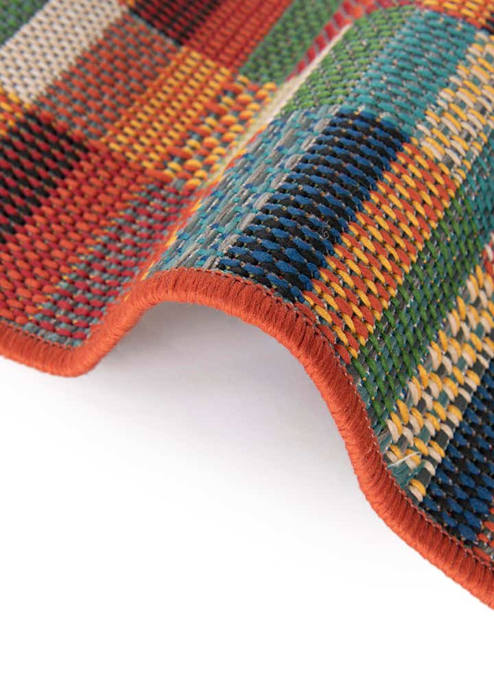 7' 10 x 7' 10 Easy-Clean Baja Indoor / Outdoor Square Rug