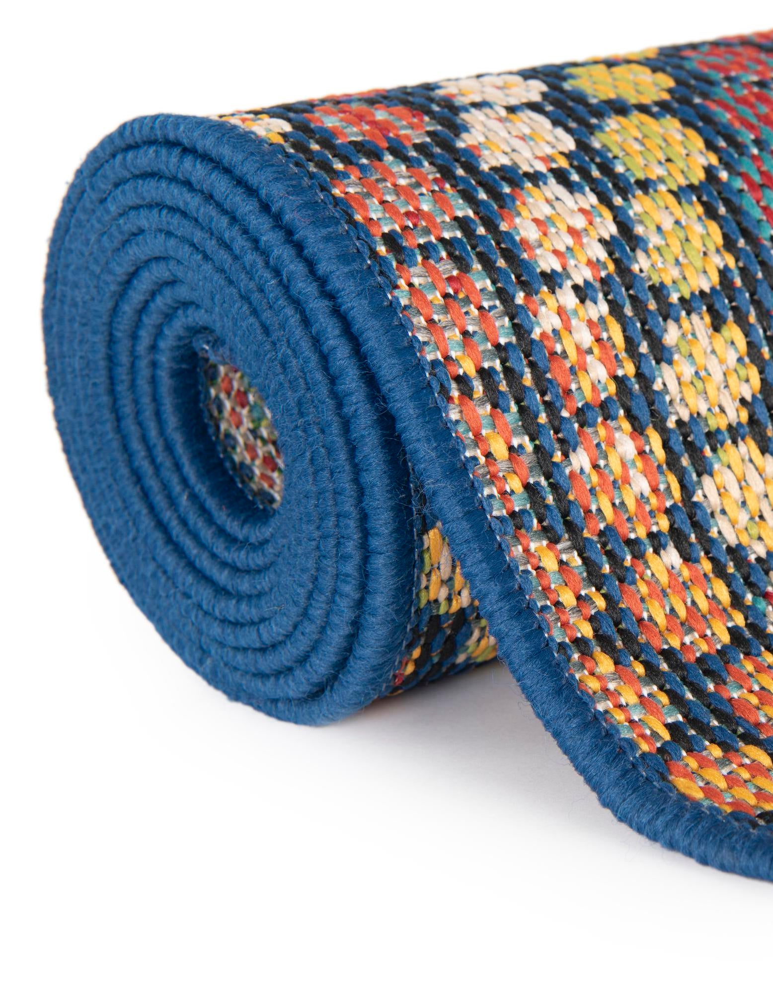 10' x 10' Easy-Clean Baja Indoor / Outdoor Square Rug