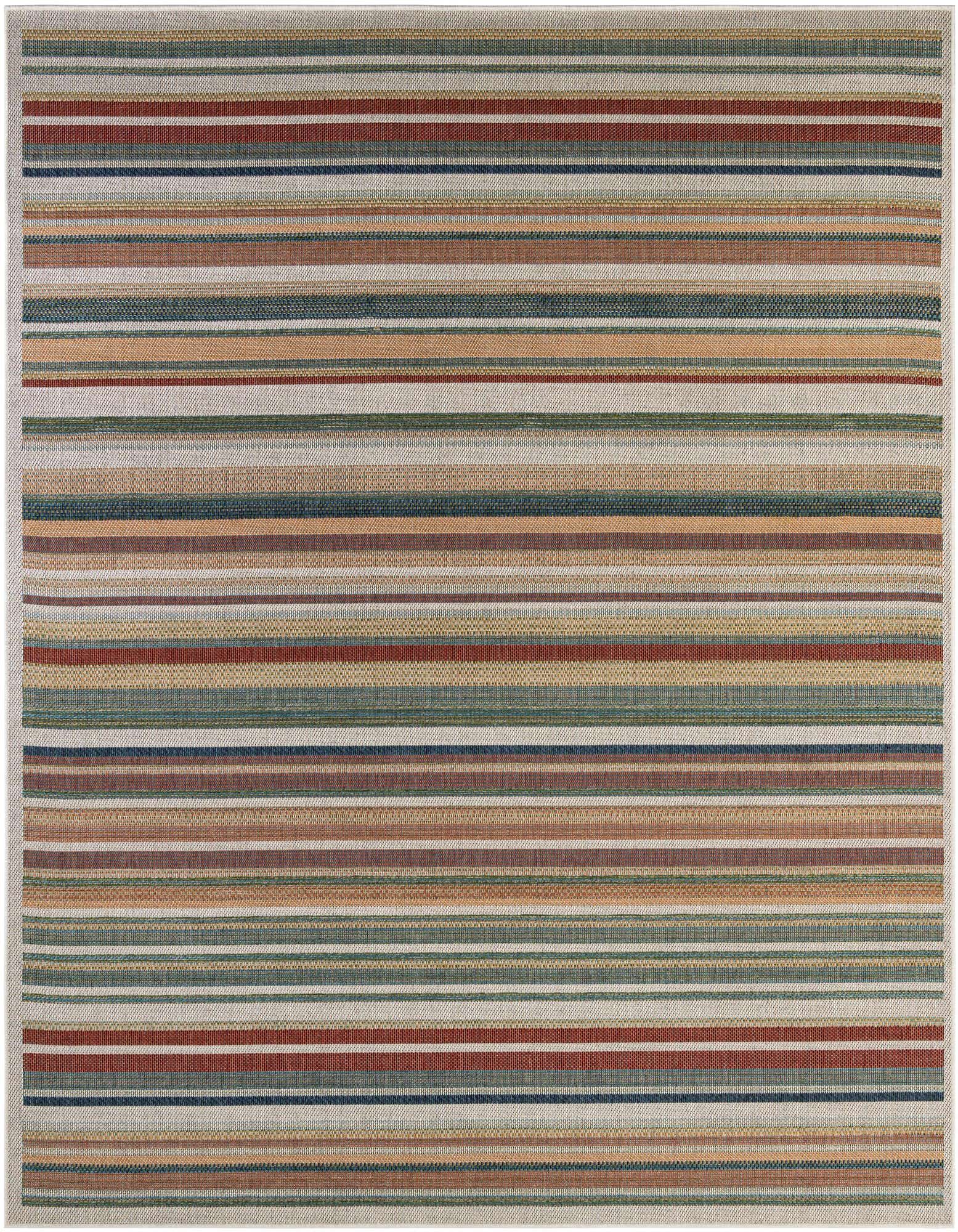 10' x 10' Easy-Clean Baja Indoor / Outdoor Square Rug
