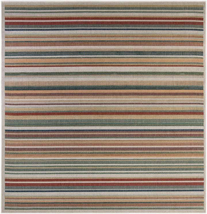 10' x 10' Easy-Clean Baja Indoor / Outdoor Square Rug