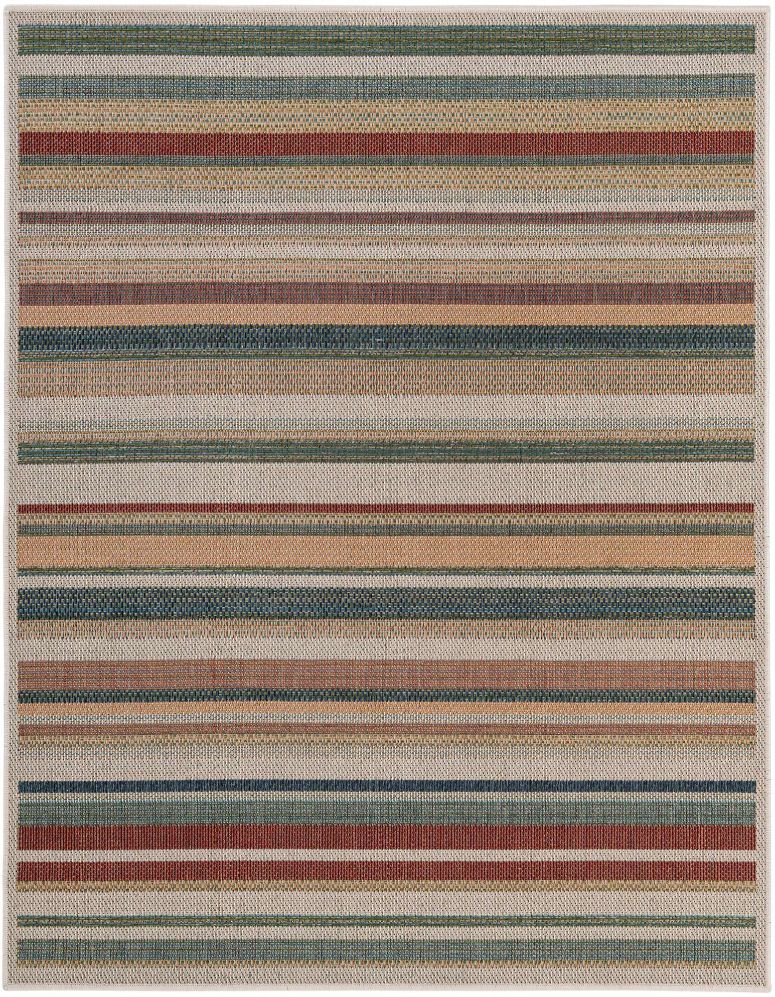 6' x 6' Easy-Clean Baja Indoor / Outdoor Square Rug