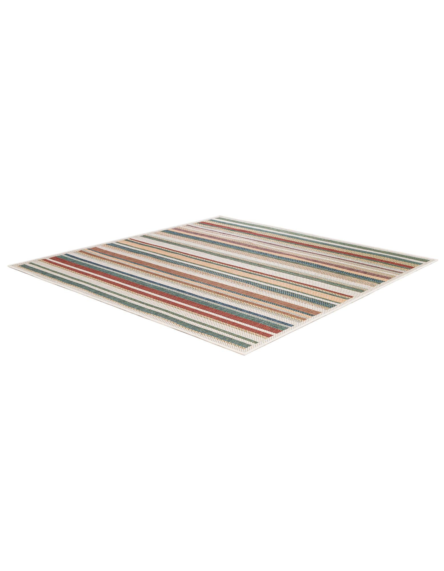 6' x 6' Easy-Clean Baja Indoor / Outdoor Square Rug