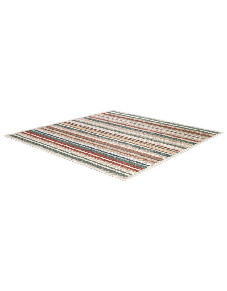 Detail image of 6' x 6' Easy-Clean Baja Indoor / Outdoor Square Rug