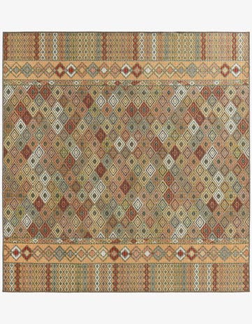 Easy-Clean Baja Indoor / Outdoor Square Rug