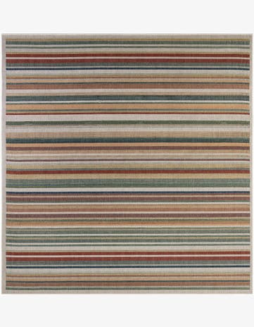 Easy-Clean Baja Indoor / Outdoor Square Rug