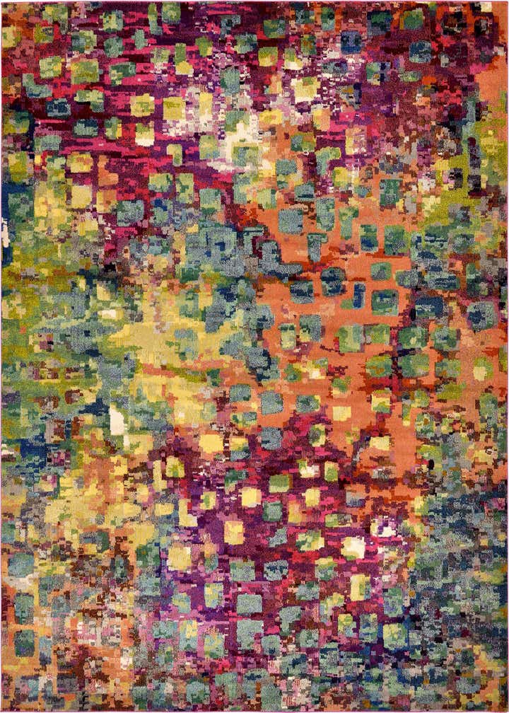 12' 2 x 12' 2 Washable Barcelona Square Rug