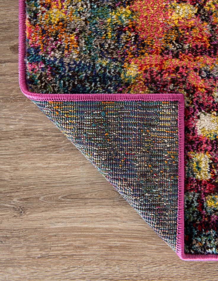 Detail image of 12' 2 x 12' 2 Washable Barcelona Square Rug