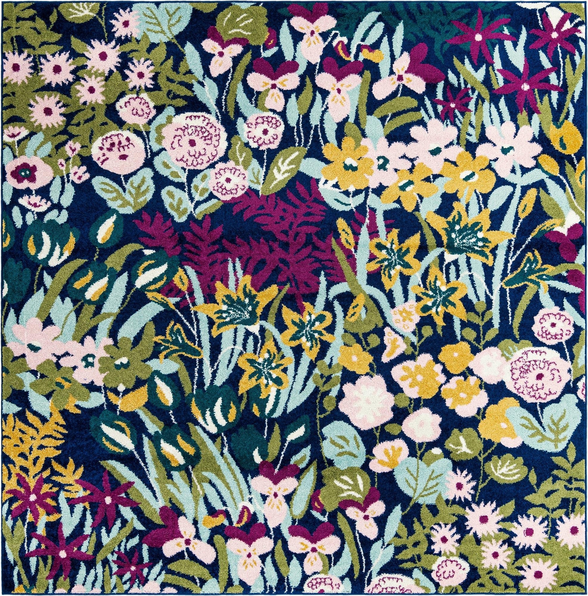 7' 10 x 7' 10 Bloom Square Rug