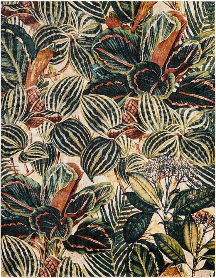 Detail image of 7' 10 x 7' 10 Blossom Square Rug