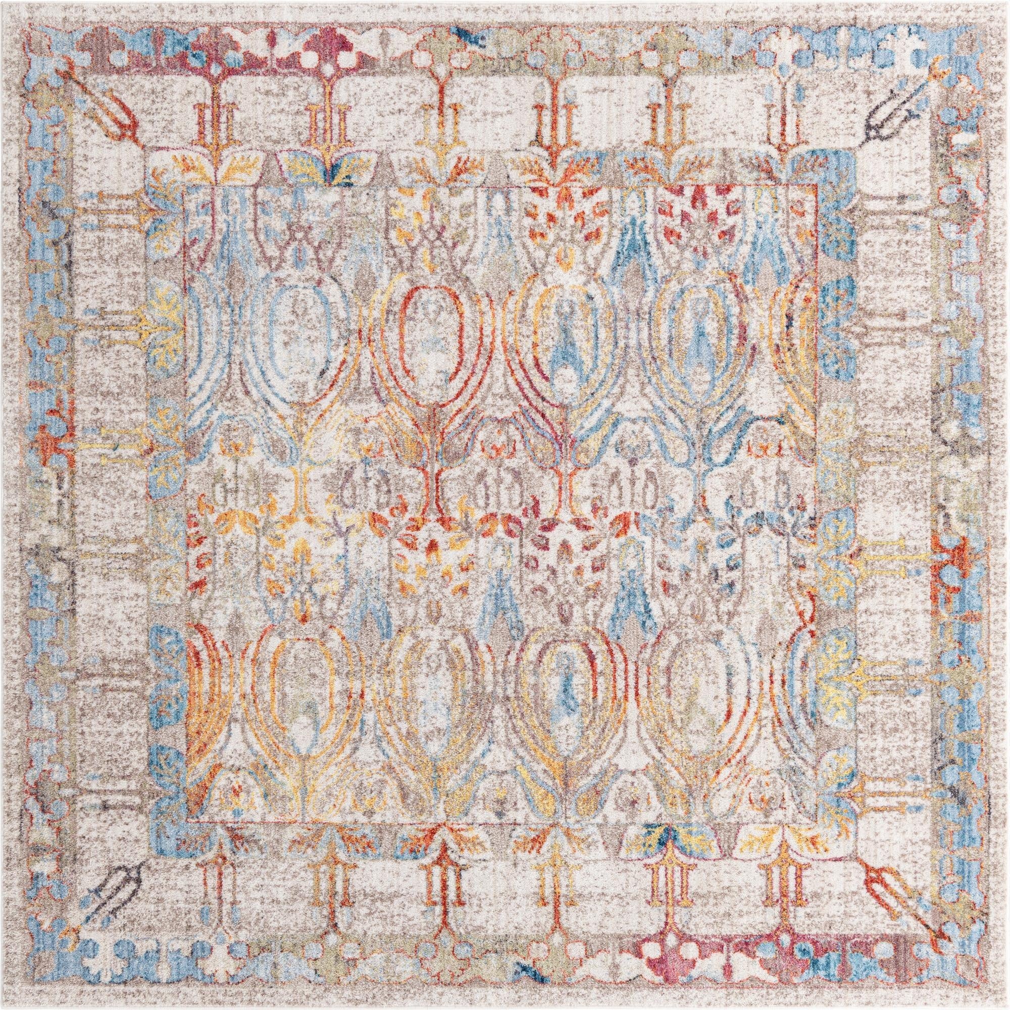 8' x 8' Brooklyn Square Rug