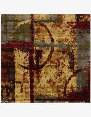 Cafe Square Rug