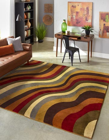 Cafe Square Rug