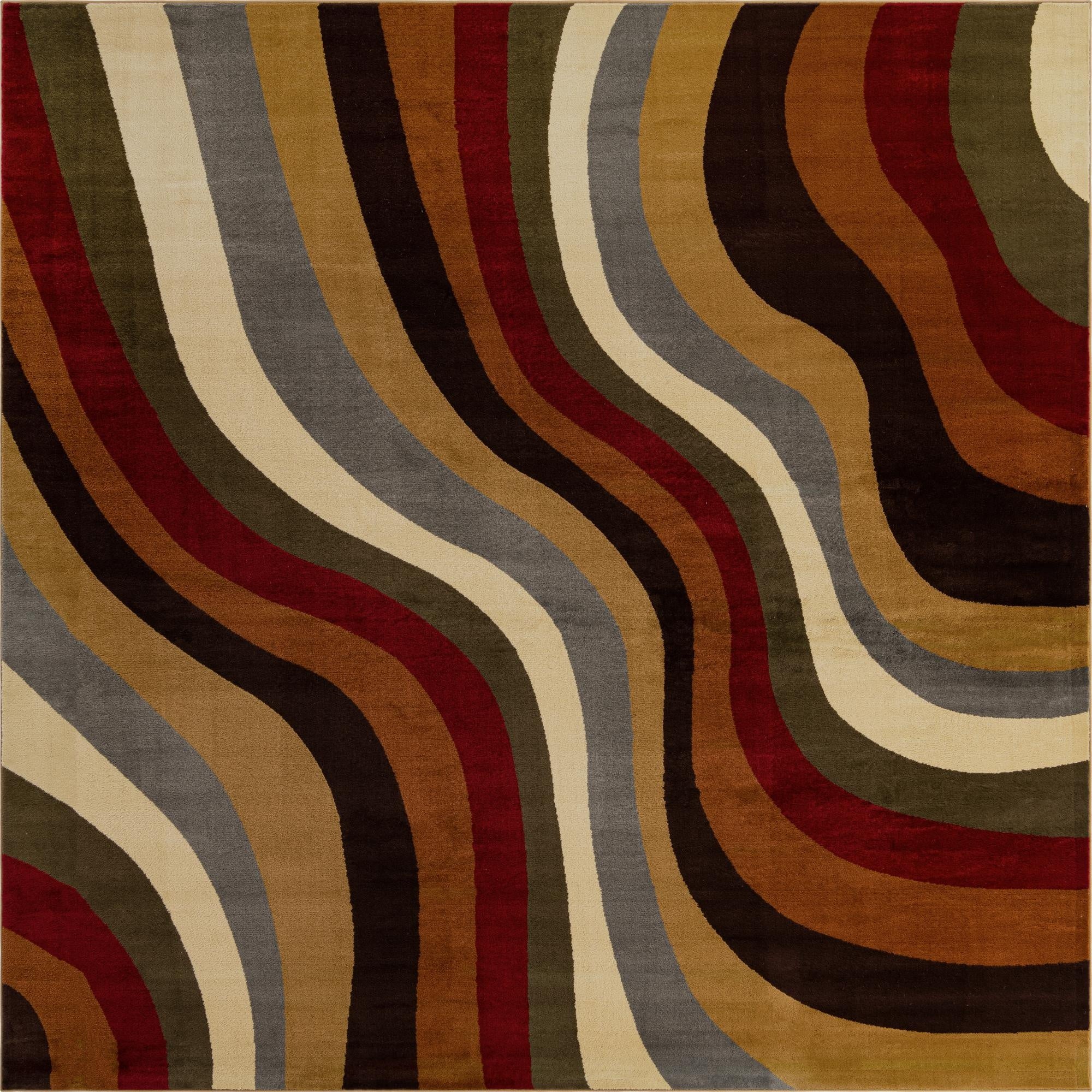 10' x 10' Cafe Square Rug