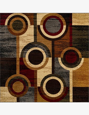 7' 10 x 7' 10 Cafe Square Rug