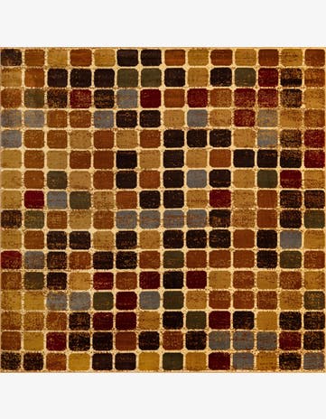 Cafe Square Rug