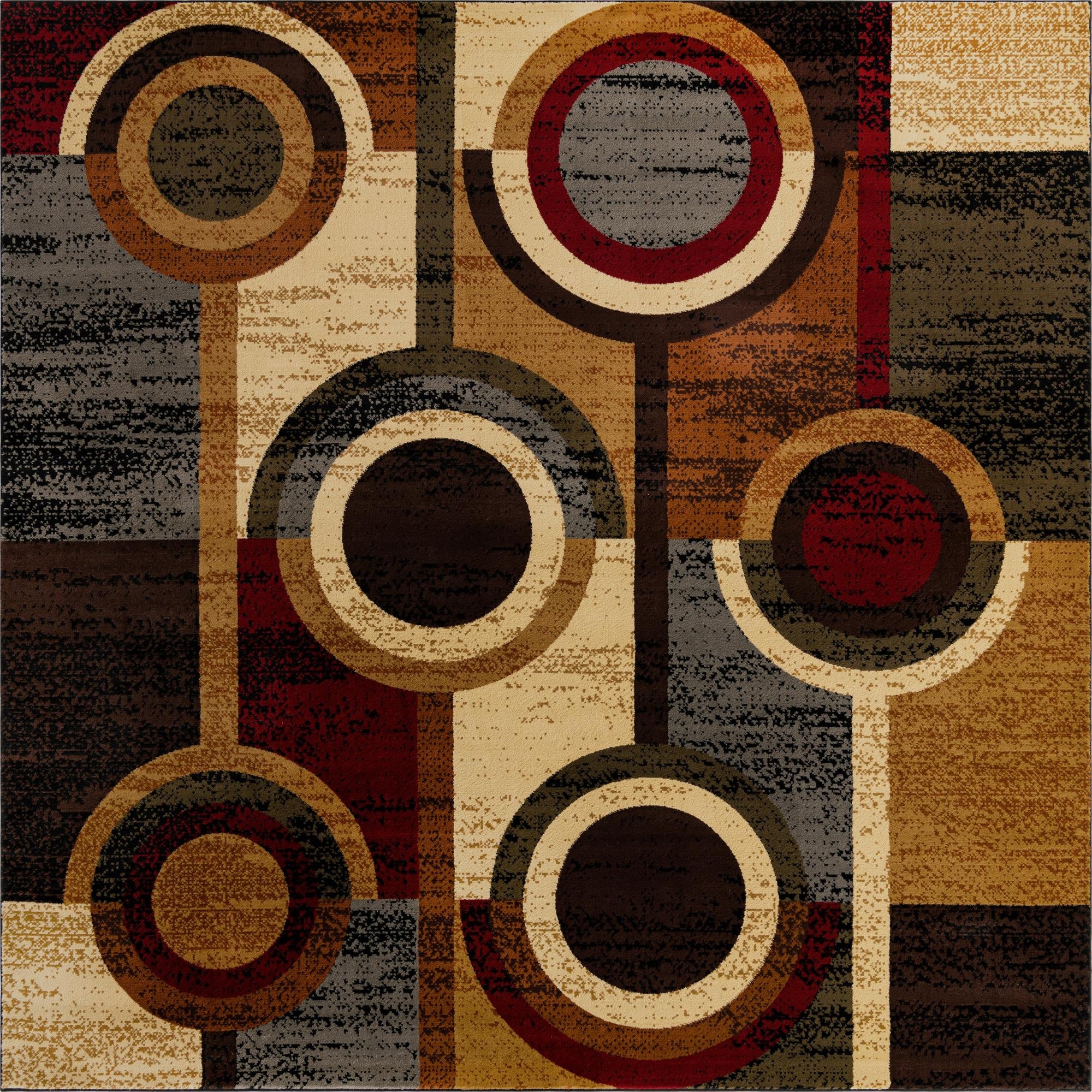10' x 10' Cafe Square Rug
