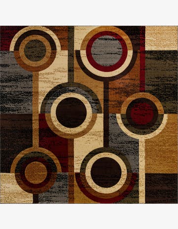 10' x 10' Cafe Square Rug