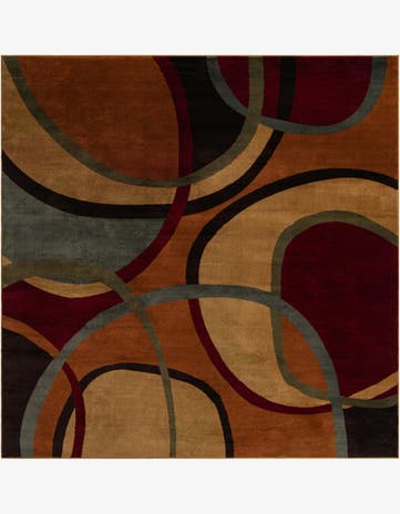 Cafe Square Rug