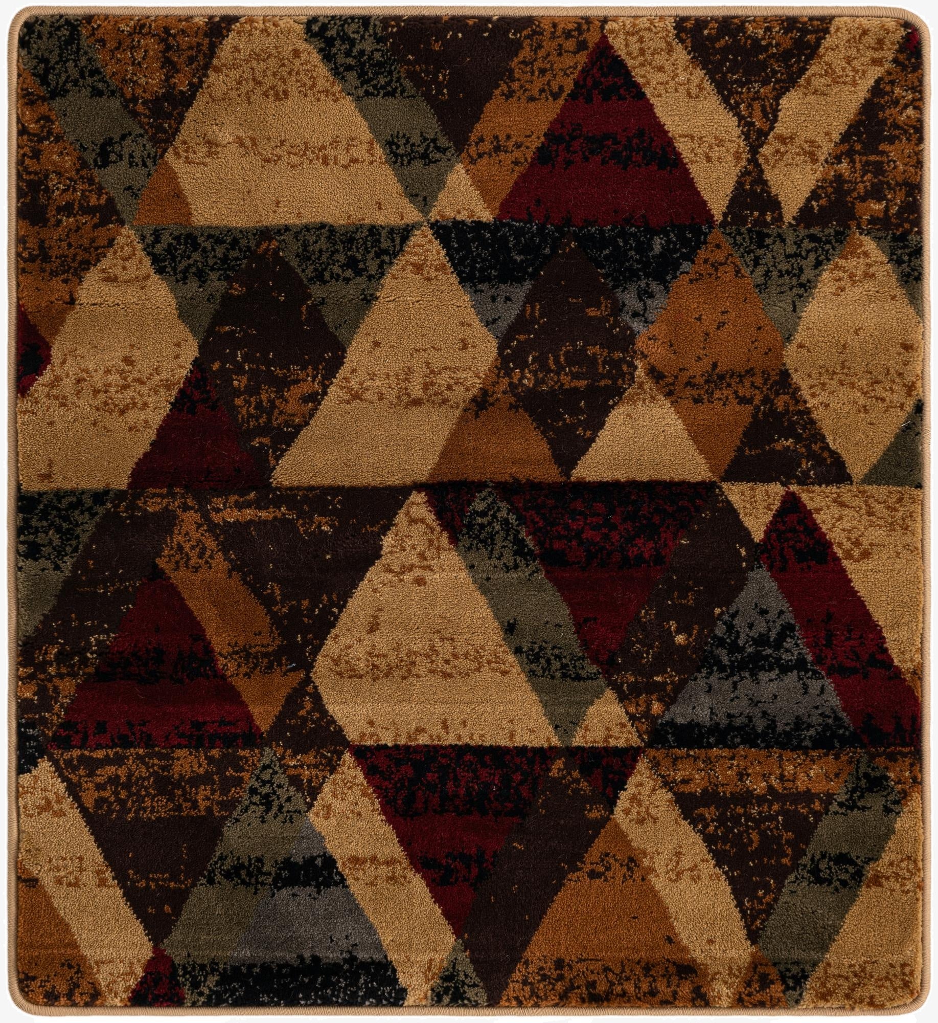 3' x 3' 3 Cafe Square Rug