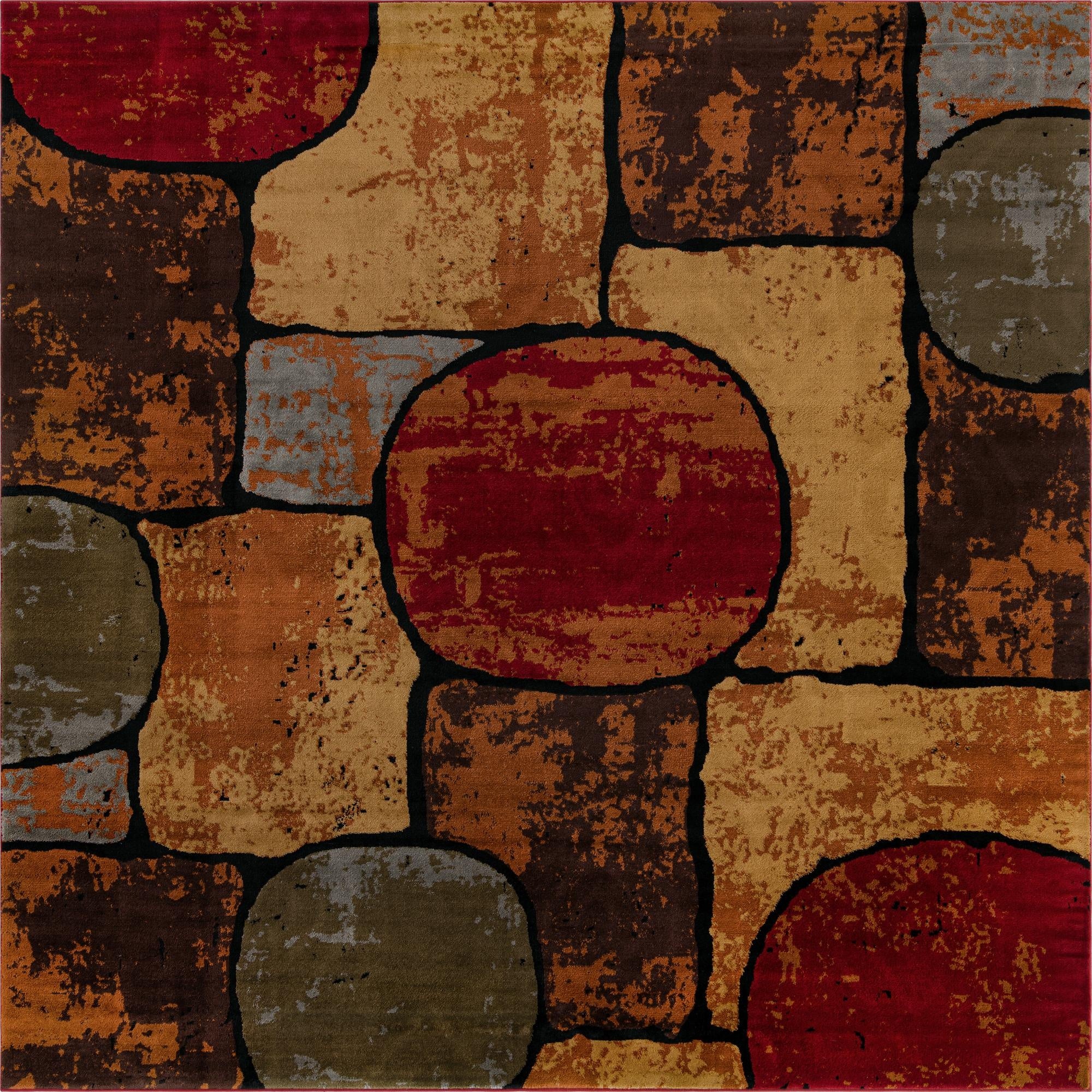 10' x 10' Cafe Square Rug