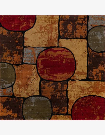 10' x 10' Cafe Square Rug