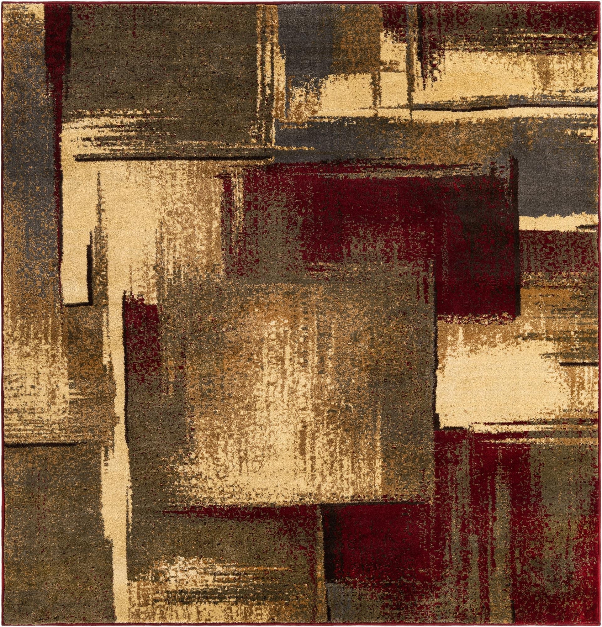 6' x 6' Cafe Square Rug