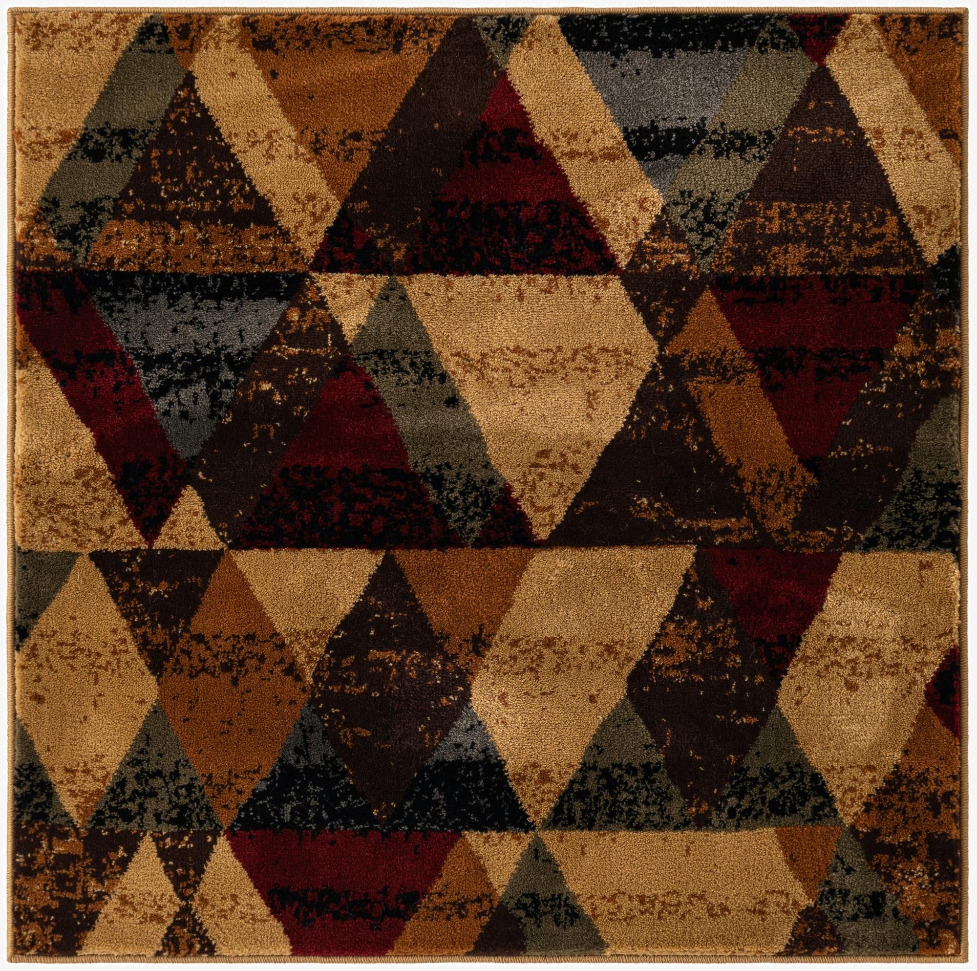 3' x 3' Cafe Square Rug