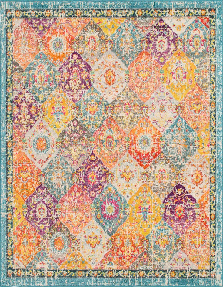 Detail image of 7' x 7' Carrington Square Rug
