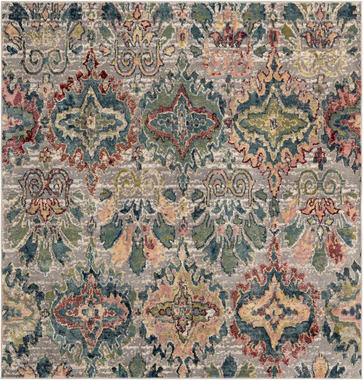 Detail image of 8' x 8' Charleston Square Rug