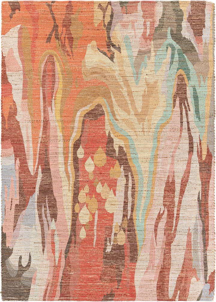 7' 10 x 7' 10 Chenille Jute Square Rug