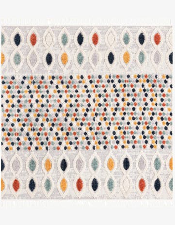 7' 10 x 7' 10 Cherokee Square Rug