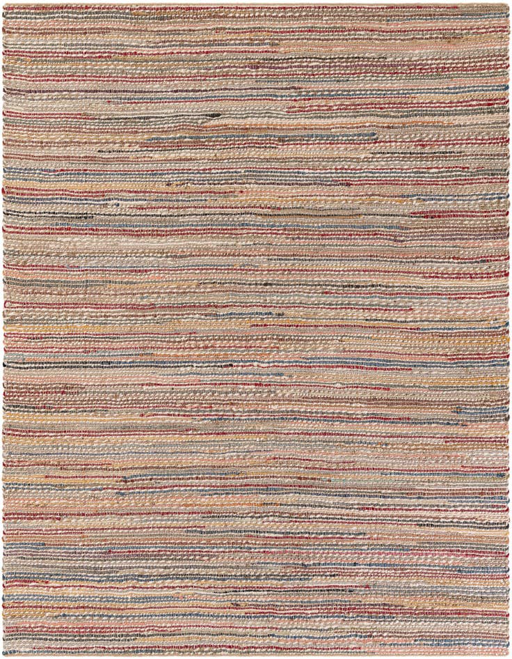 Detail image of 7' 10 x 7' 10 Hand Woven Chunky Jute Square Rug