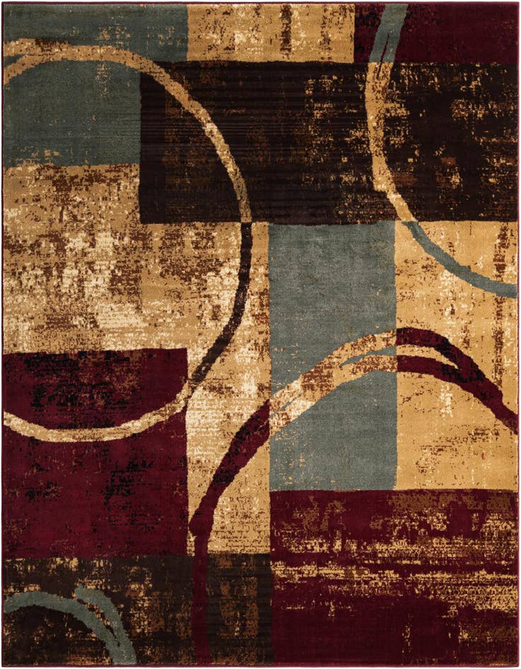 Detail image of 7' 10 x 7' 10 Coffee Shop Square Rug