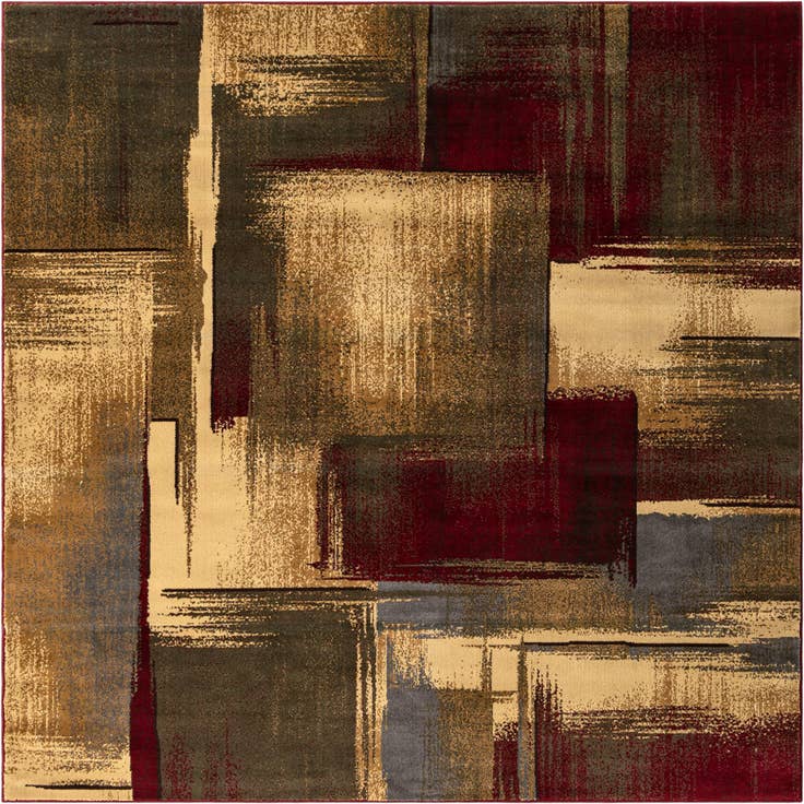 Detail image of 7' 10 x 7' 10 Coffee Shop Square Rug