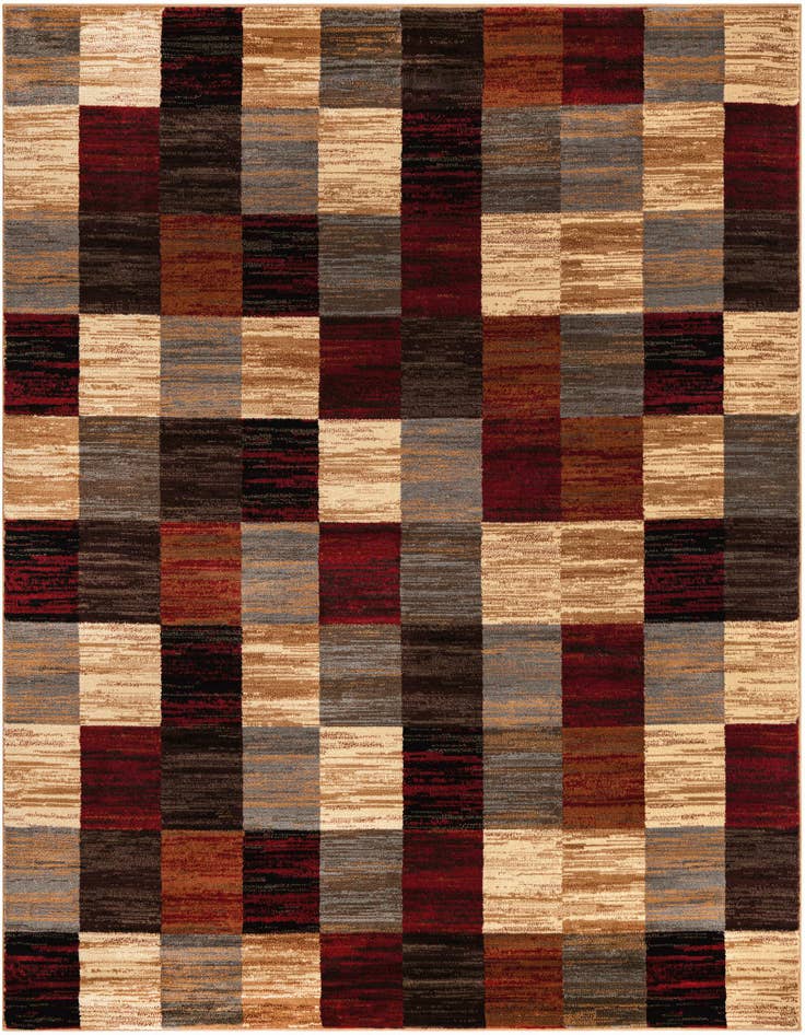 Detail image of 7' x 7' Coffee Shop Square Rug