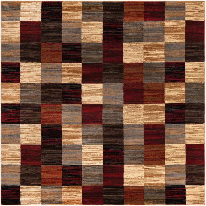 215cm x 215cm Coffee Shop Tapis Carré