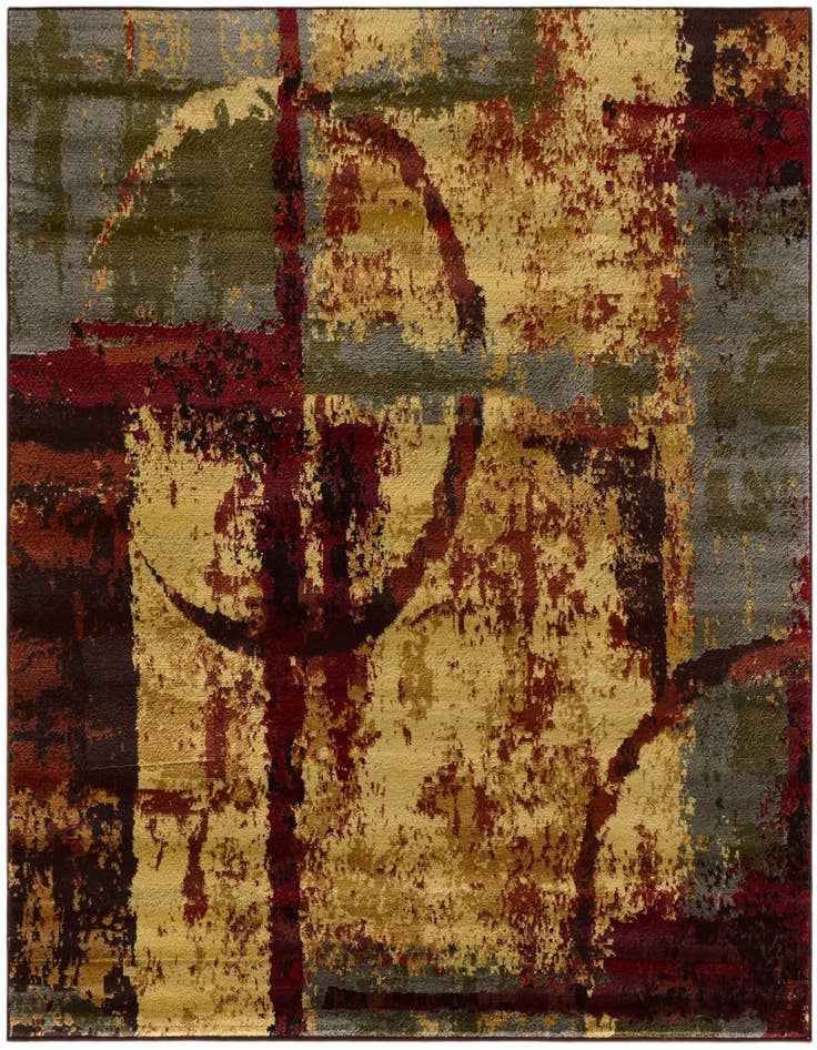 Detail image of 6' x 6' Coffee Shop Square Rug