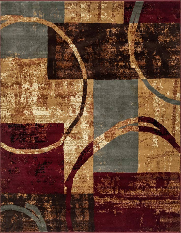 Detail image of 10' x 10' Coffee Shop Square Rug