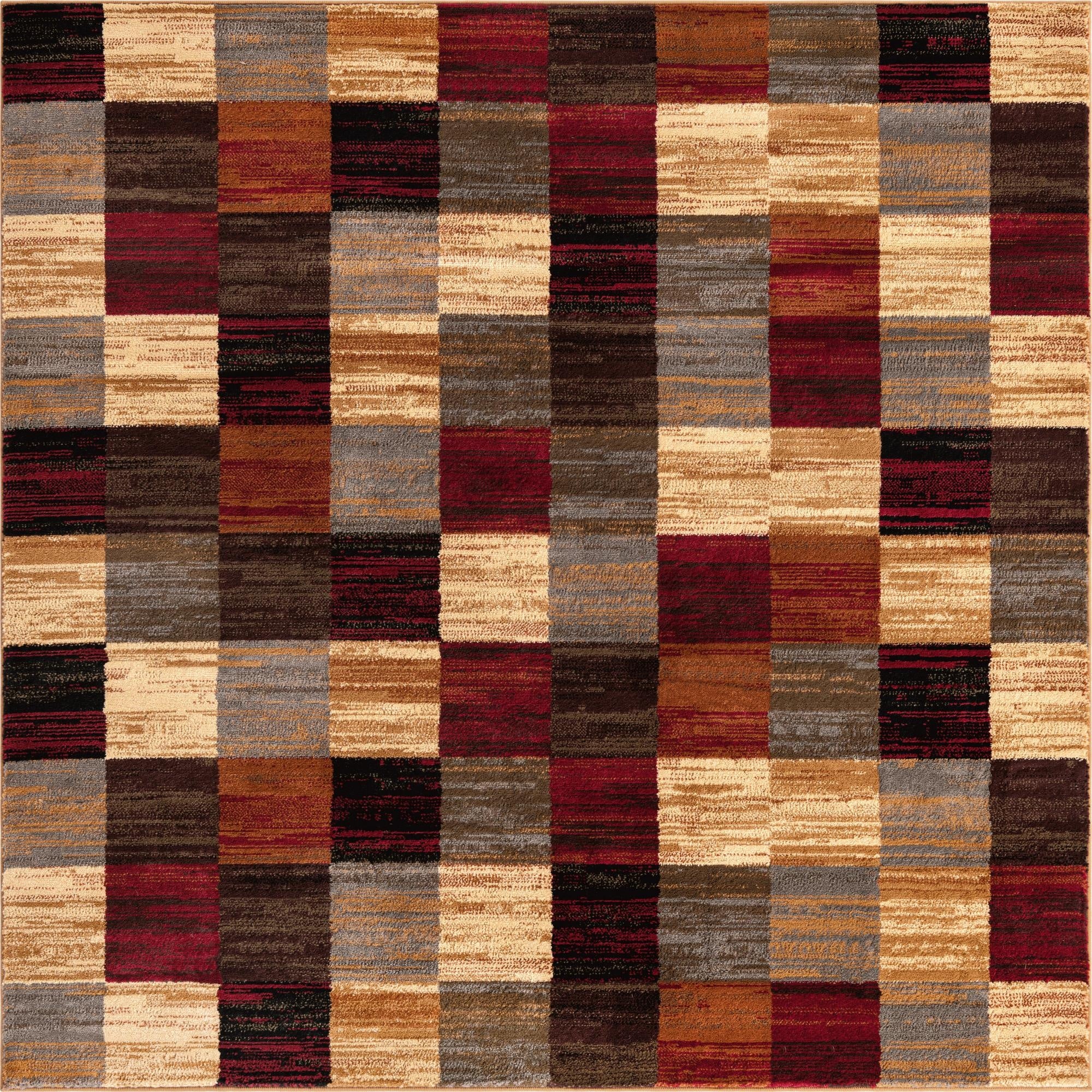 6' x 6' Coffee Shop Square Rug