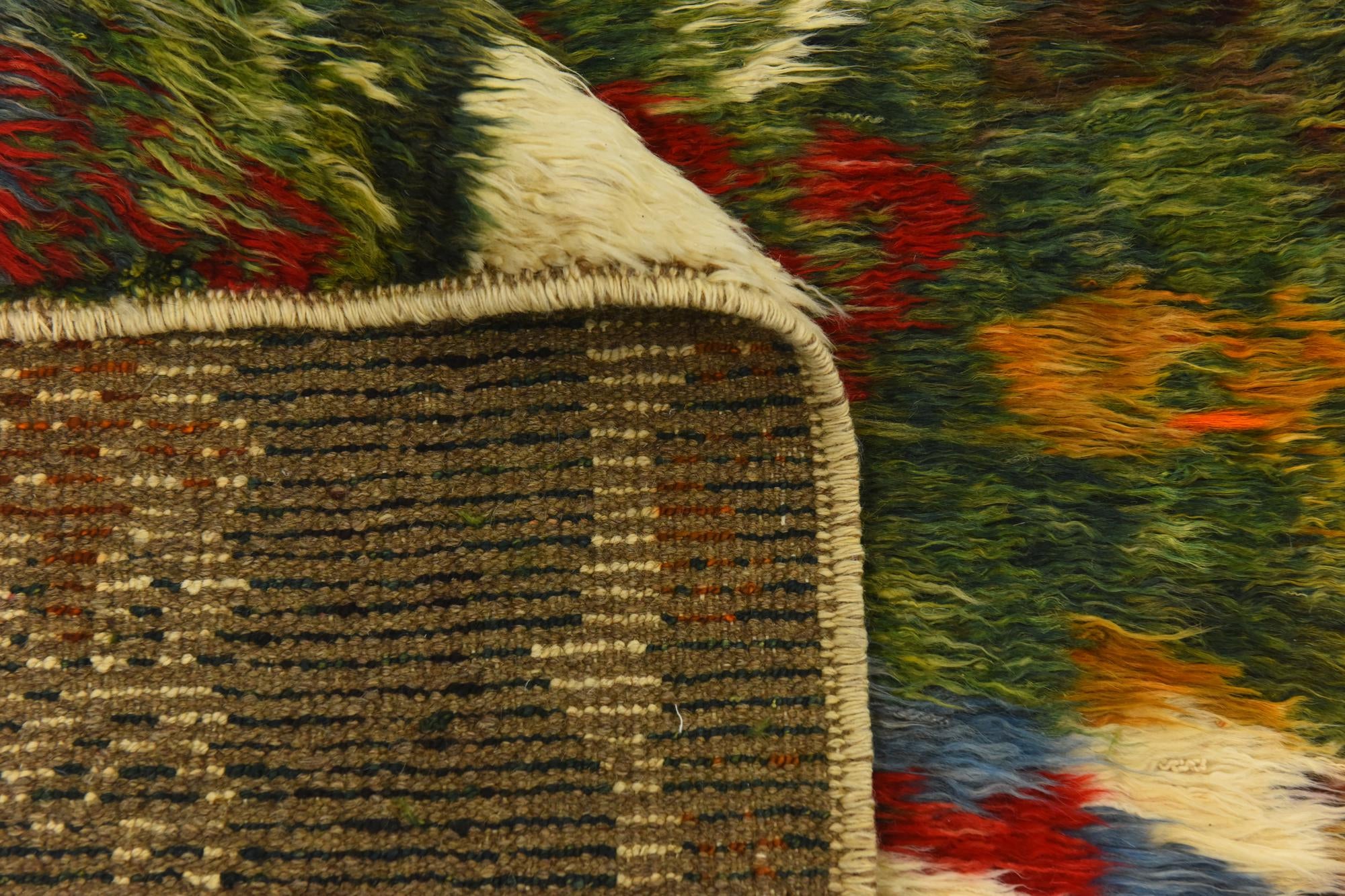 5' 10 x 7' 5 Hand Knotted Darya Wool Square Rug